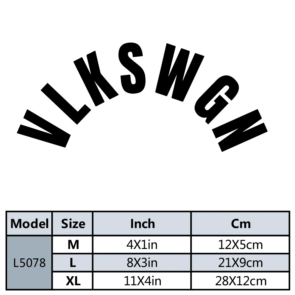 Cartoon Vlkswgn Stickers For Cars Decal Car Styling Motorcycle Body Cool Covers Black