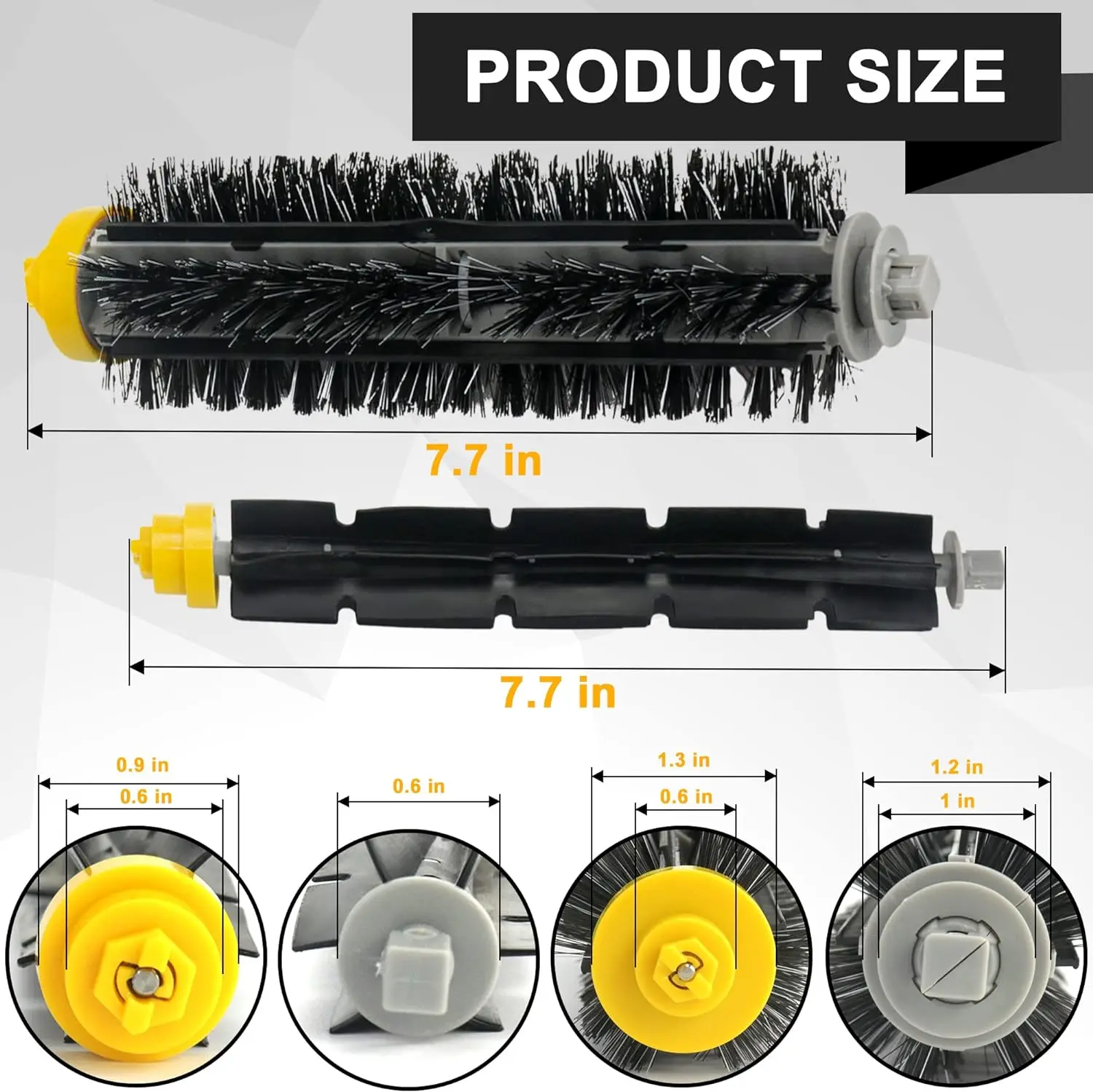 Replacement Main Roll brush For iRobot Roomba 600 Series 605 610 614 615 616 620 625 630 631 Vacuum cleaner Beater Bristle Brush image 6