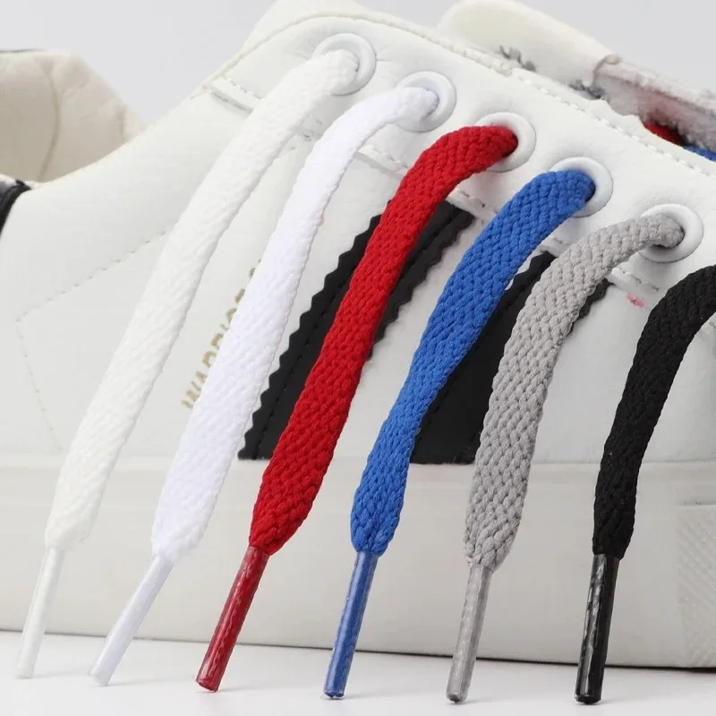 1Pair 36colors Air Force One Flats Shoelaces Classic Shoe Laces Sneaker White  Sports Men Women Children Shoelace Casual Strings