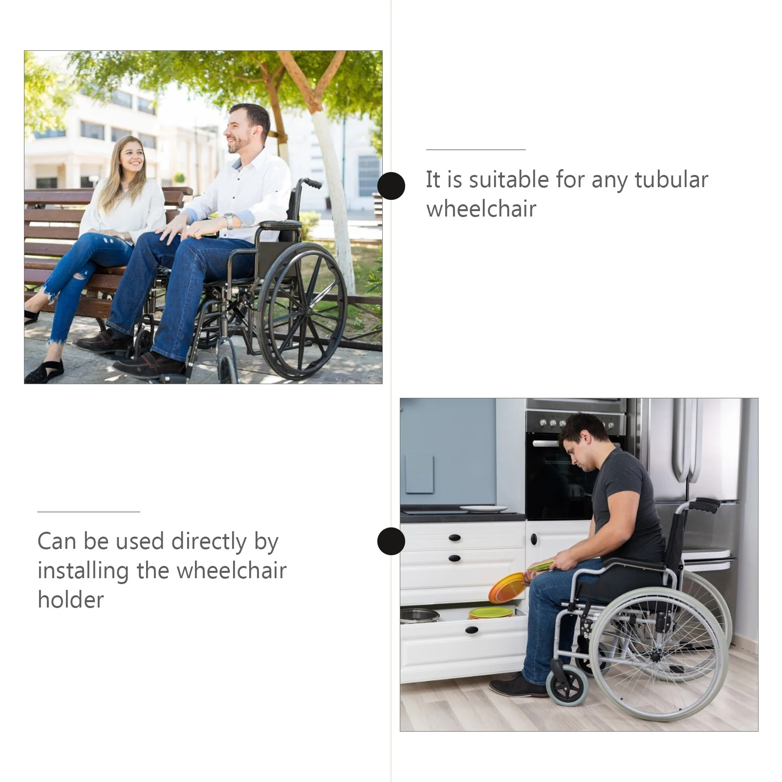 

1 комплект, держатель для трости, черная прочная подставка для трости для инвалидной коляски, ходунков, опорное крепление, держатель для трости