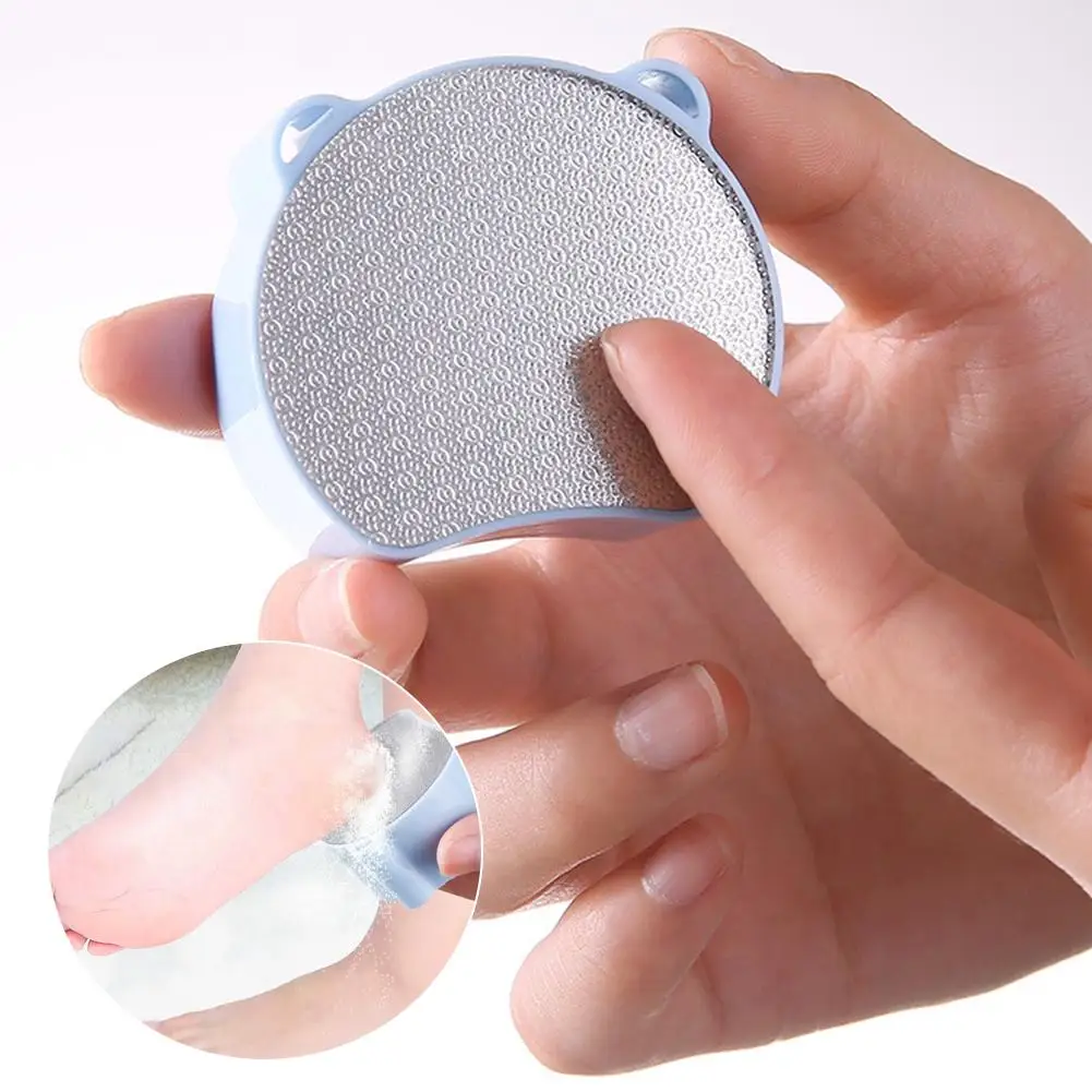 1 قطعة طاحونة القدم الزجاجية نانو لإزالة الجلد الميت النسيج لوحة القدم ملف إلى كعب كشط الوحيد الجلد باديكير طحن الحجر