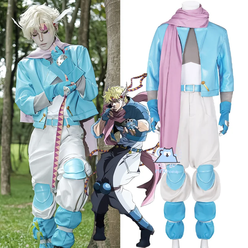 

Anime Caesar Anthonio Zeppeli Cosplay Costume Caesar Cosplay Costume Shoes Bizarre Encyclopedia For Hallowmas Party Adult Men