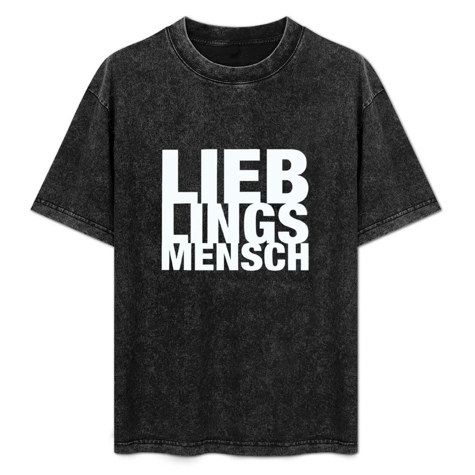 

Lieblingsmensch - Geschenkidee Geschenke Valentinstag T-Shirt No Iron Casual Short Sleeve Top