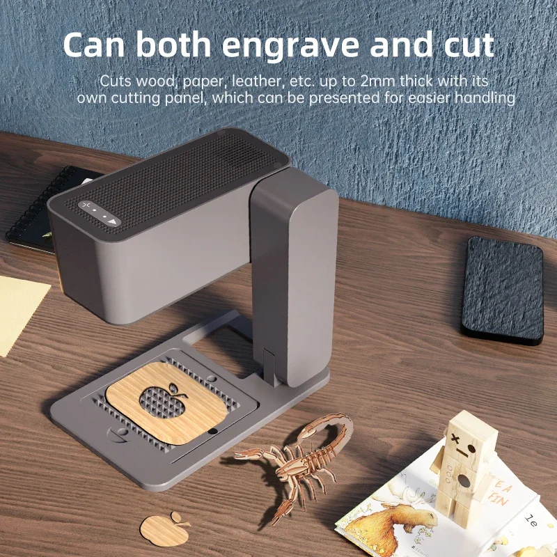 MR.CARVE C1 Fully Automatic Portable  Engraving hine DIY hine for Wood Paper Leather Rubber MDF for Home Use