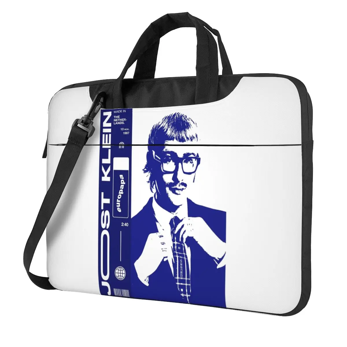 Laptop Sleeve Bag Joost Klein Europapa Eurovisioned Briefcase Bag Holland 13 14 15 Print Computer Bag For Macbook Air HP Huawei