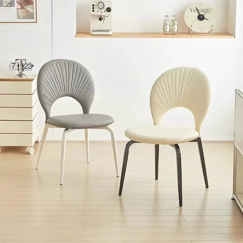 

Nordic Dining Chair Restaurant Interior Dining Relaxing Living Room Luxury Elegant Stool Modern Dining Chairs Kitchen Furniture