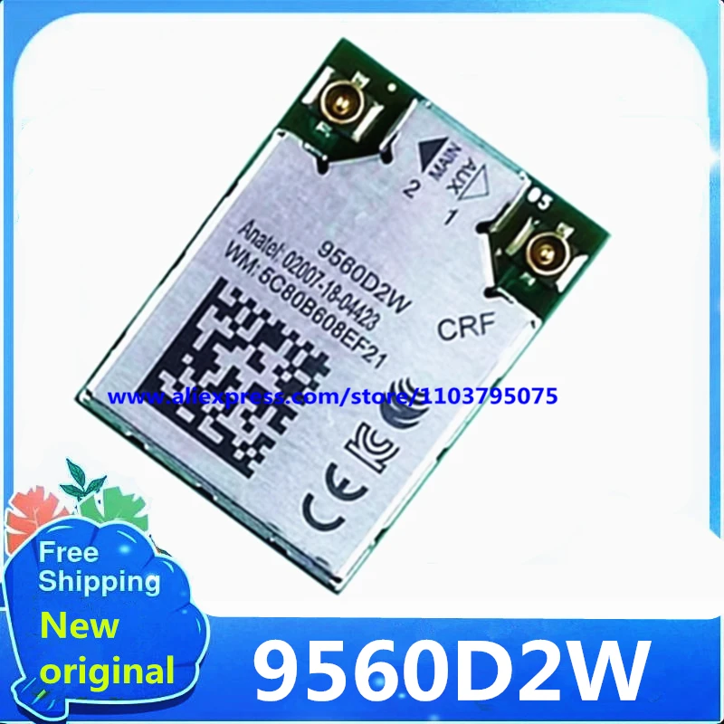 original genuine AX210D2W AX201D2W AX200D2W 9560D2W 8265D2W WIFI6E Wireless Module 5.3 Bluetooth