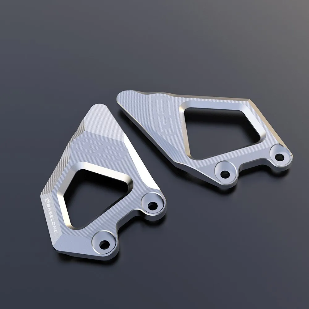 BMW R1250 GS R 1250GS ADV R1250GS 18-2024 R1200GS LC Advenutre 2013-2018 용 오토바이 리어 힐 가드 풋 페그 레스트 프로텍터