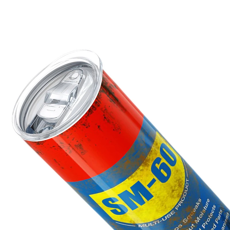 20oz Insulated Stainless Steel Tumbler With Lid Dirty Pattern Thermos Cup Engine Oil Filter Thermos Cup Vintage Water Bottle