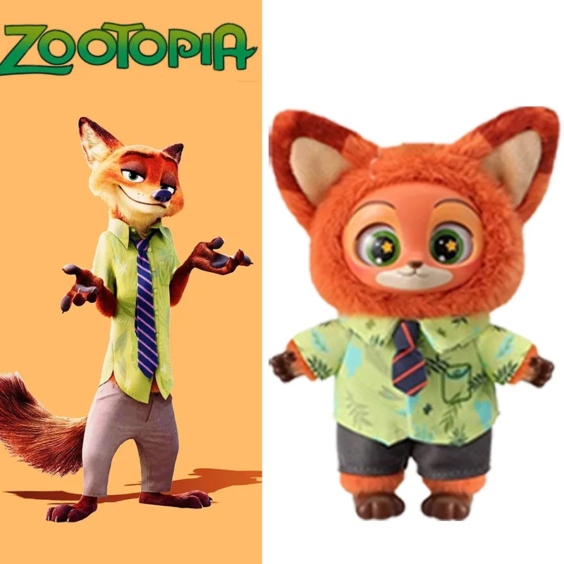 

Серия Disney Zootopia, слепая коробка, милая виниловая кукла, модная игрушка-сюрприз, подвесной рюкзак, подвеска для подарков на День святого Валентина 2026