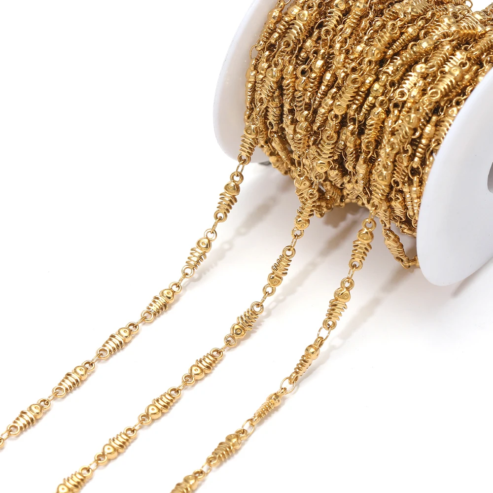1 Meter Stainless Steel Ocean Fish Dolphin Starfish Chains DIY Handmade Jewelry Earrings Making Necklaces Bracelets Components
