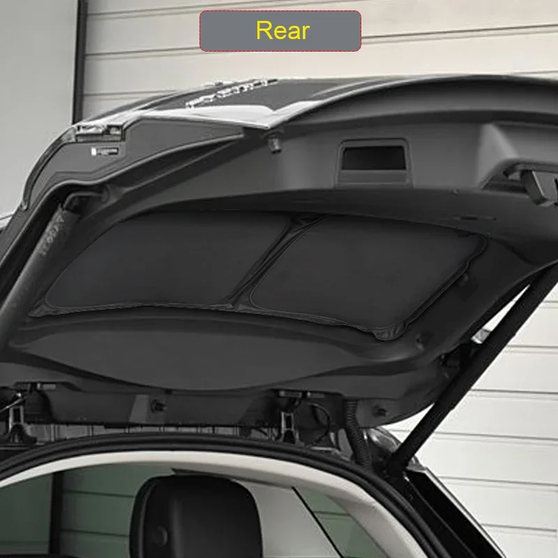 

Car Black Windows Privacy Sunshade Anti-UV Heat Insulation Protect Cover Accessories For LAND ROVER RANGE ROVER EVOQUE 2015-2026