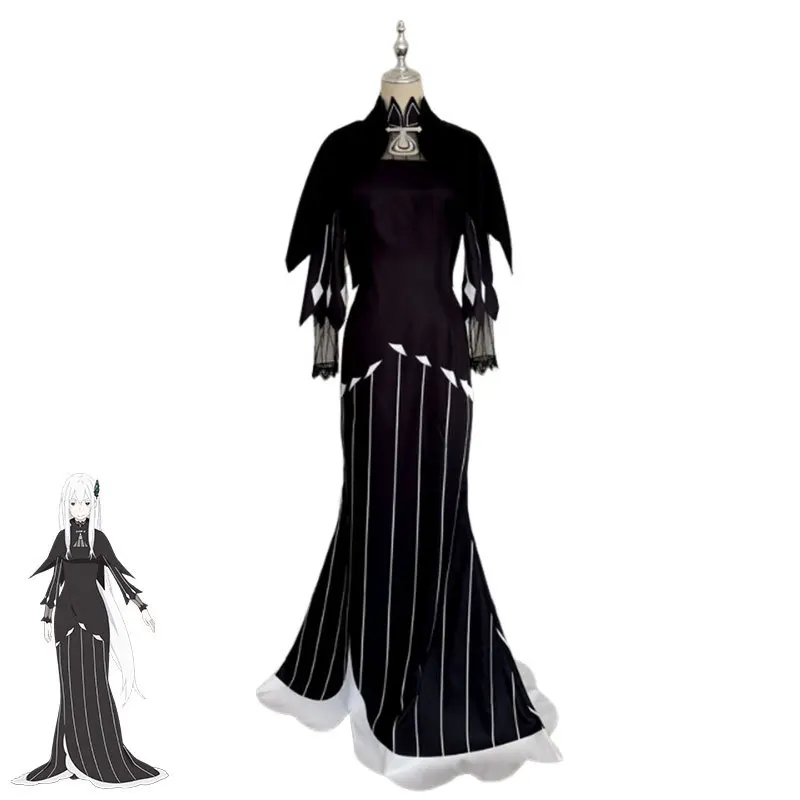 

Re:Zero - Starting Life In Another World Cosplay Echidna The Witch Of Greed Women's Cosplay Costume