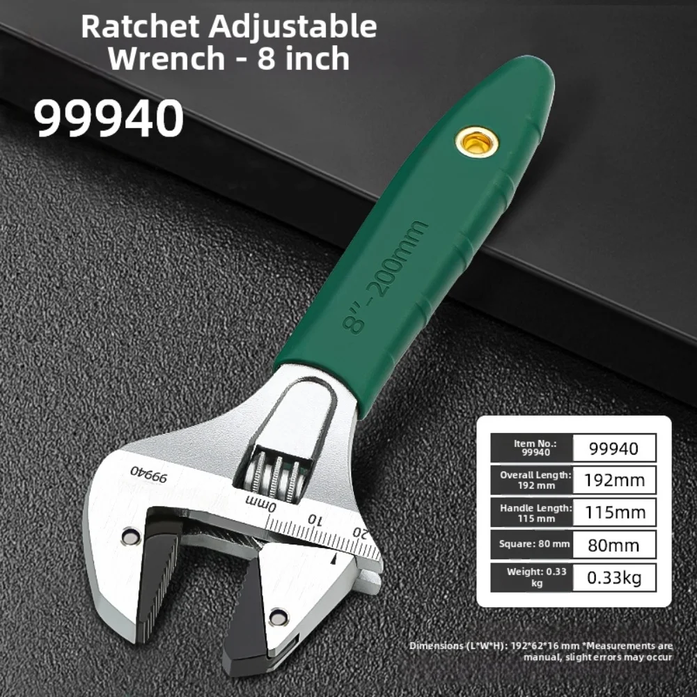

Manual Ratchet Wrench with Quick Adjustment and Comfortable Handle Suitable for Automotive Household and DIY Repairs