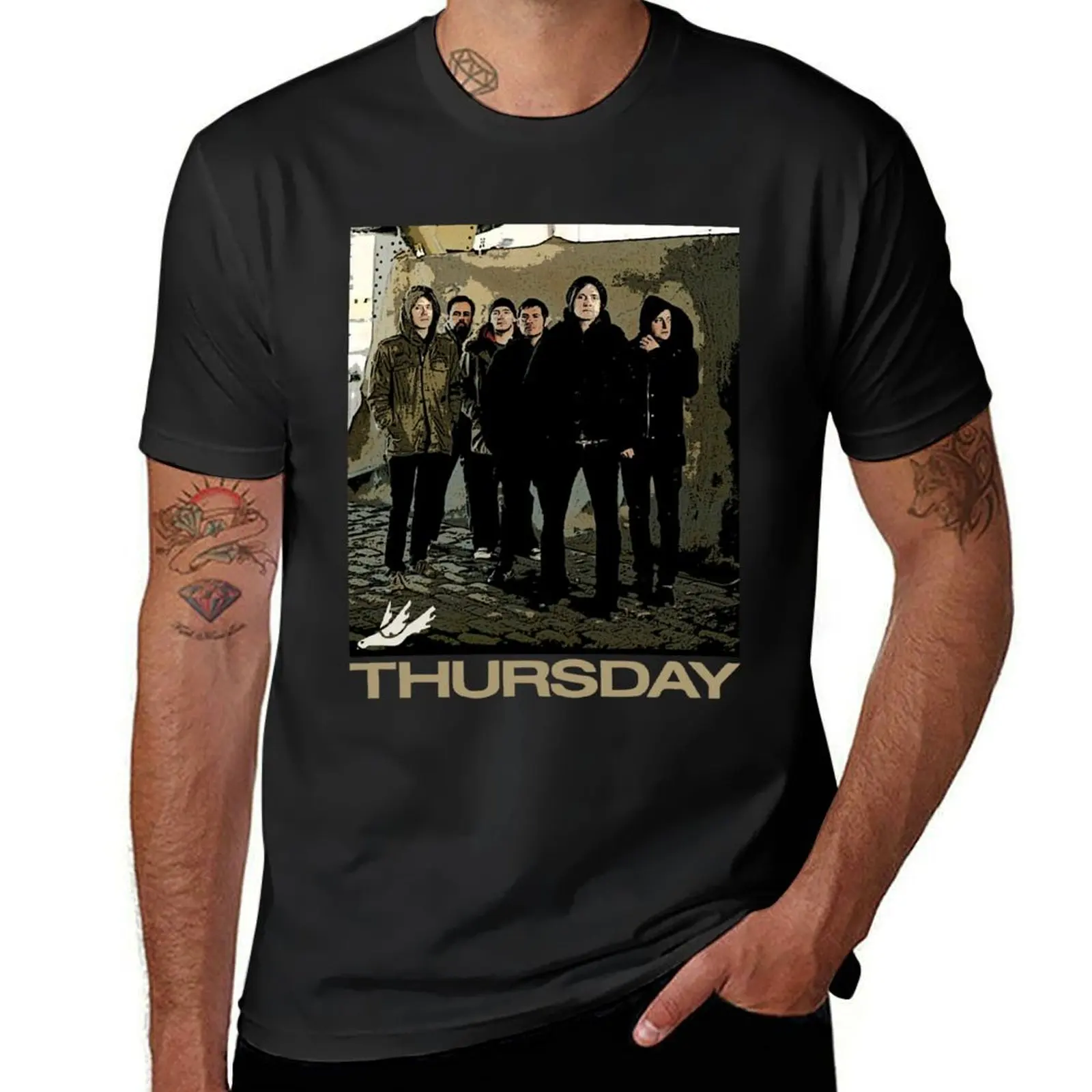 Thursday Band T-Shirt vintage funnys t shirts men