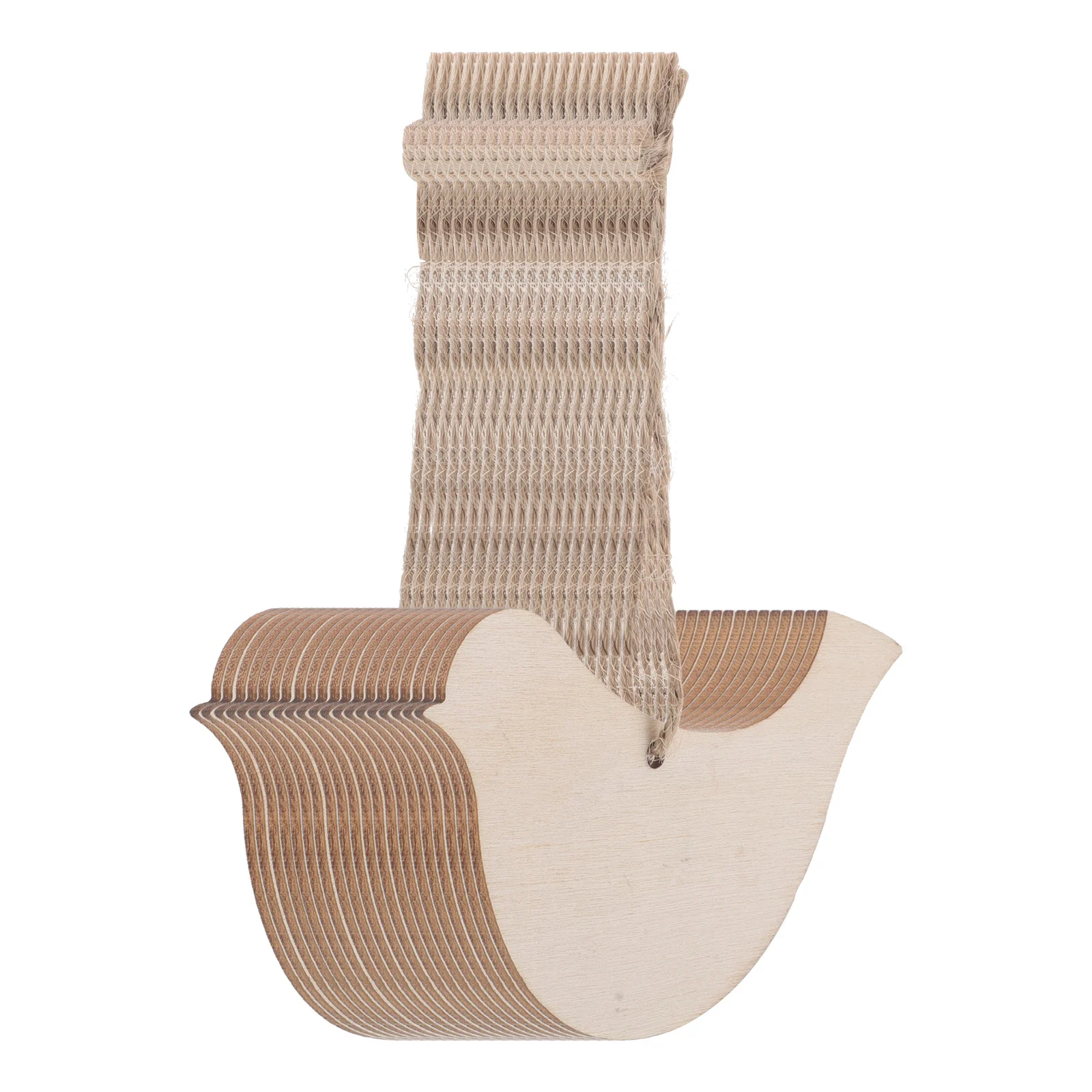 

20Pcs Bird Wood Cutouts Unfinished Wood Shapes DIY Ornaments Paintable Blank Wooden Birds Xmas Tree Hanging Decor