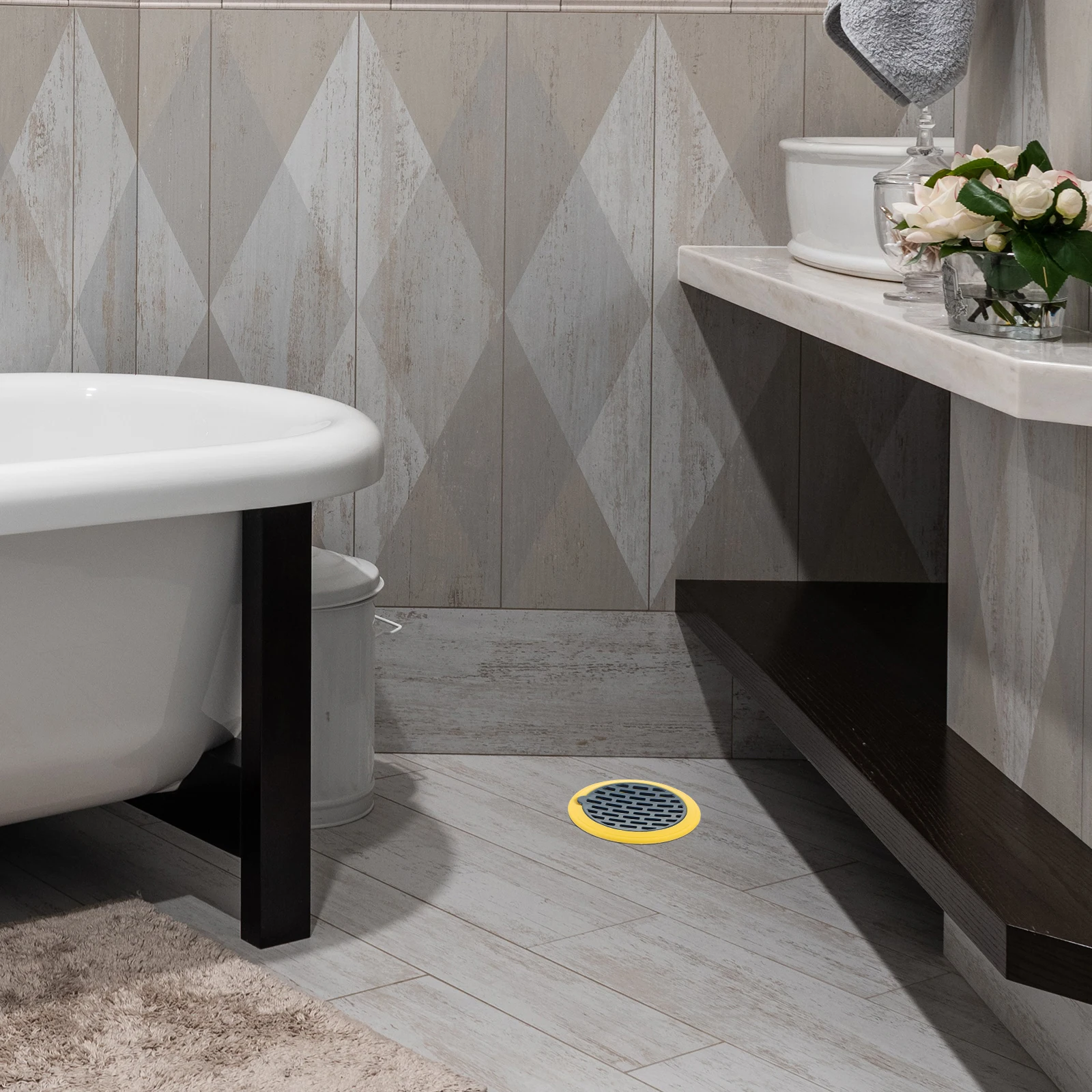 

3 шт. сливные крышки для ванной комнаты, пробки для кухонной раковины, сетчатые фильтры для душа, пробки для волос, канализационные фильтры, защита от запаха