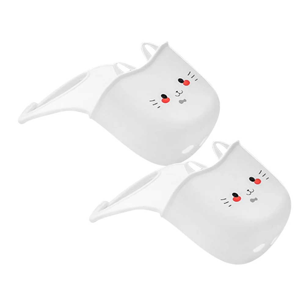 

2Pcs Kitchen Sink Shelf Hanging Basket Cat Shape Organizer Sponge Holder Drying Rack Drain Sink Holder Drying Rack Kitchen