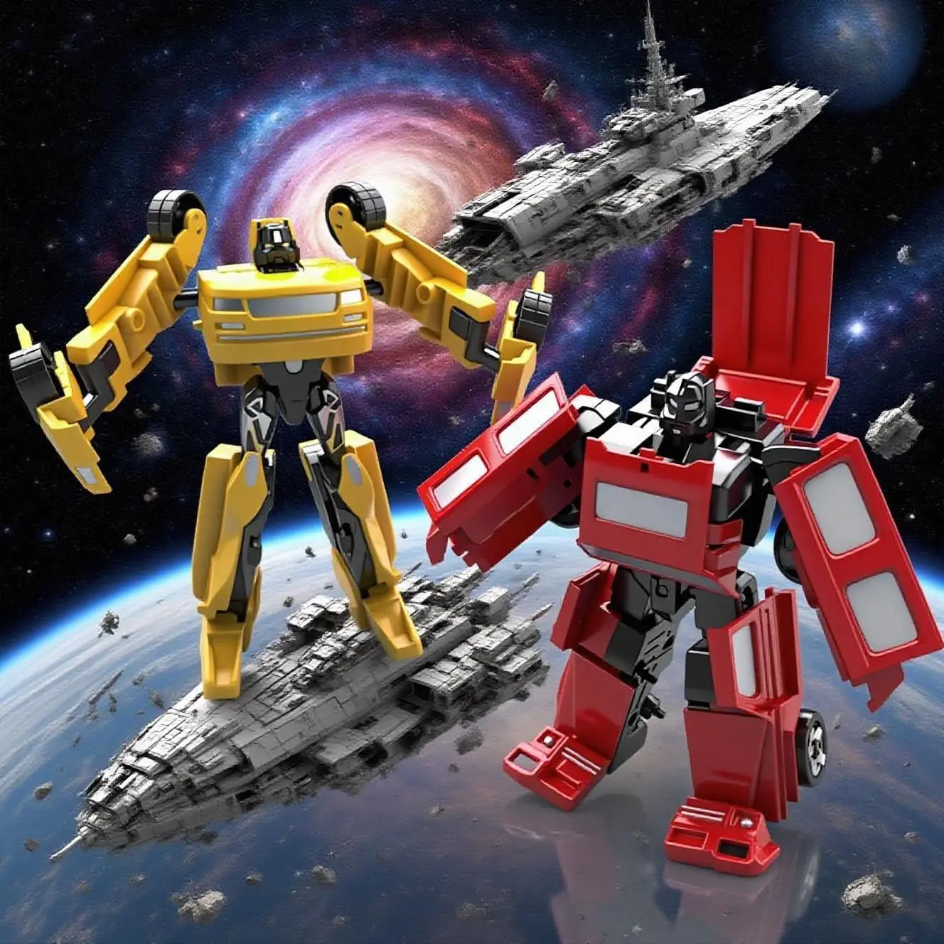 

16cm Deformation Robot Toy Cool Mecha Action Figure Plastic Model Robot Car Toy Anime Movie Series Children Gift Collect Models