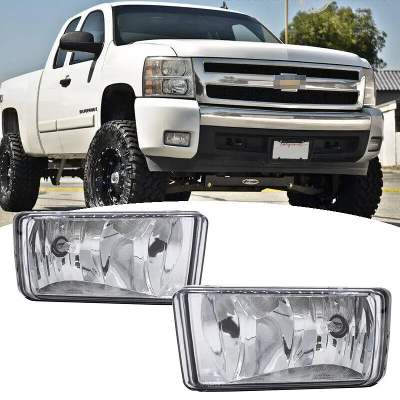 Front Fog Light lamp For Chevy Suburban 2007-2015 Chevrolet Cadillac Escalade Silverado Avalanche Tahoe GMC Sierra 1500 Yukon