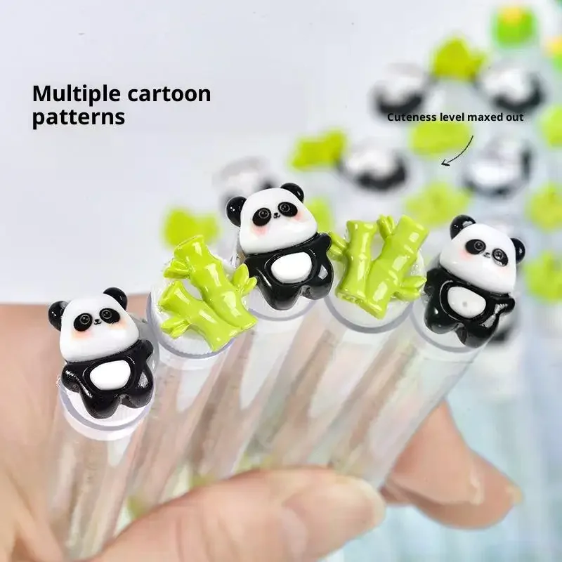 1/10 قطعة فرشاة لاش رمش فرش لملحقات رمش Spoolies تنظيف عصي الماسكارا أنبوب الباندا الخيزران أنبوب ماسكارا