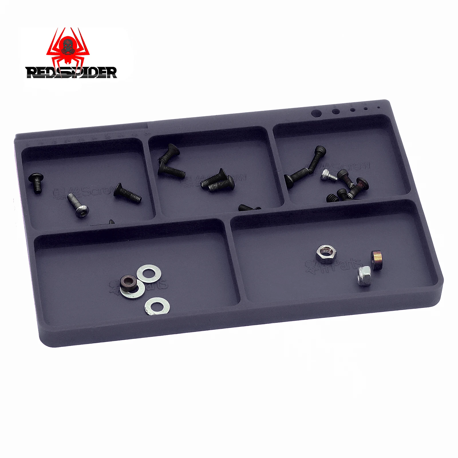 1Pc Silikon Gummi Schraube Tablett RC Fernbedienung Modell Spielzeug Auto Wartung Werkzeug Schraube Kleine Zubehör Tra für Scx10 RC auto