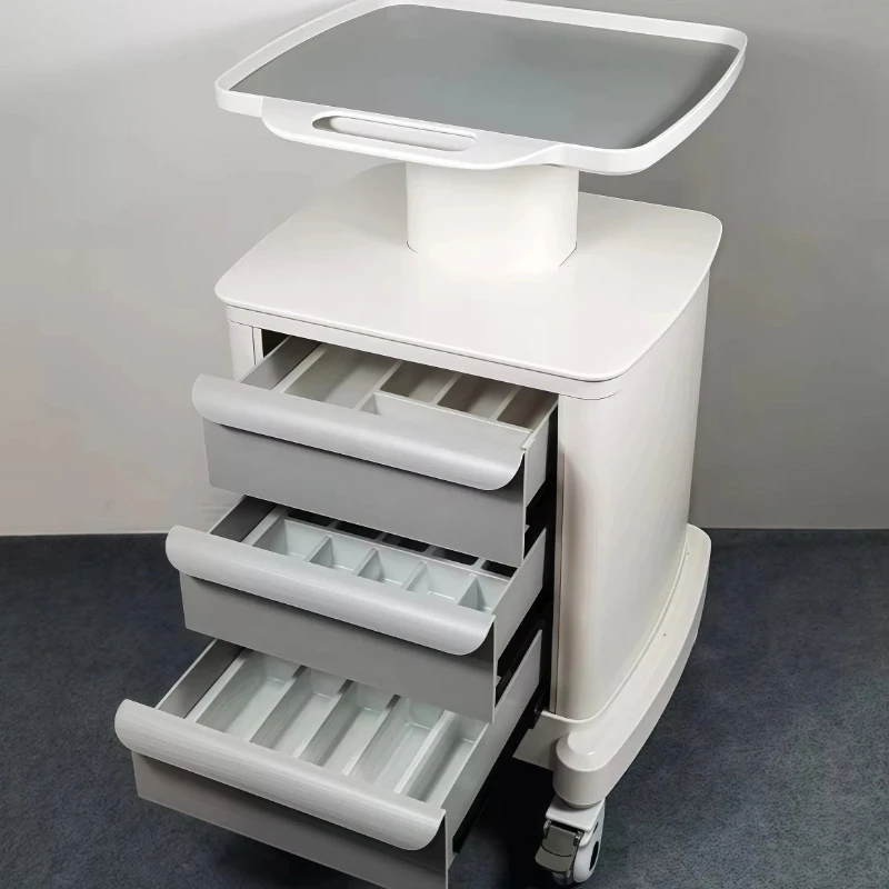 Salon Trolley Rolling Cart Aesthetic Drawers Stainless Steel Storage Organizer