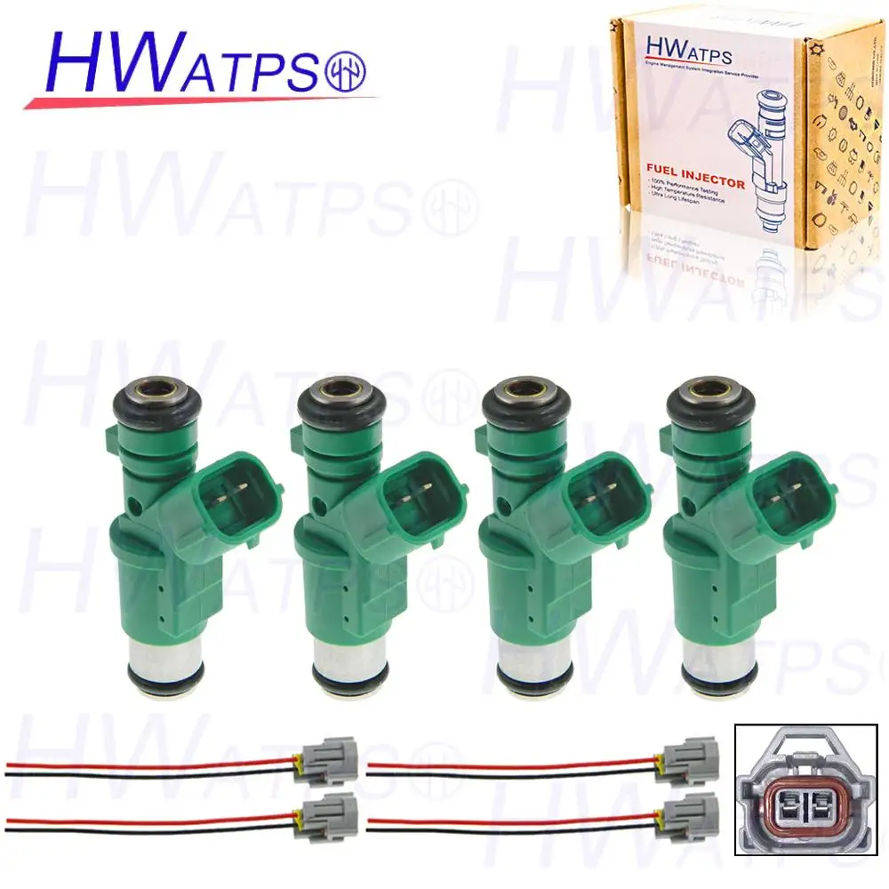 4PCS Fuel Injector … - image