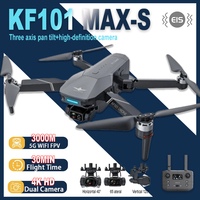 Kf101 Max-S Drone 4k Hd Camera Gps Wifi Fpv  Professional 3-Axis Pan Tilt Eis Relay Digital Image Transmission Quadcopter Dron