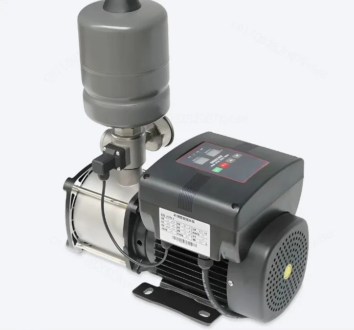 VCM2‑4 Stainless Steel Variable Frequency Booster Pump 220V 550W Silent Automatic Constant Pressure Water Supply