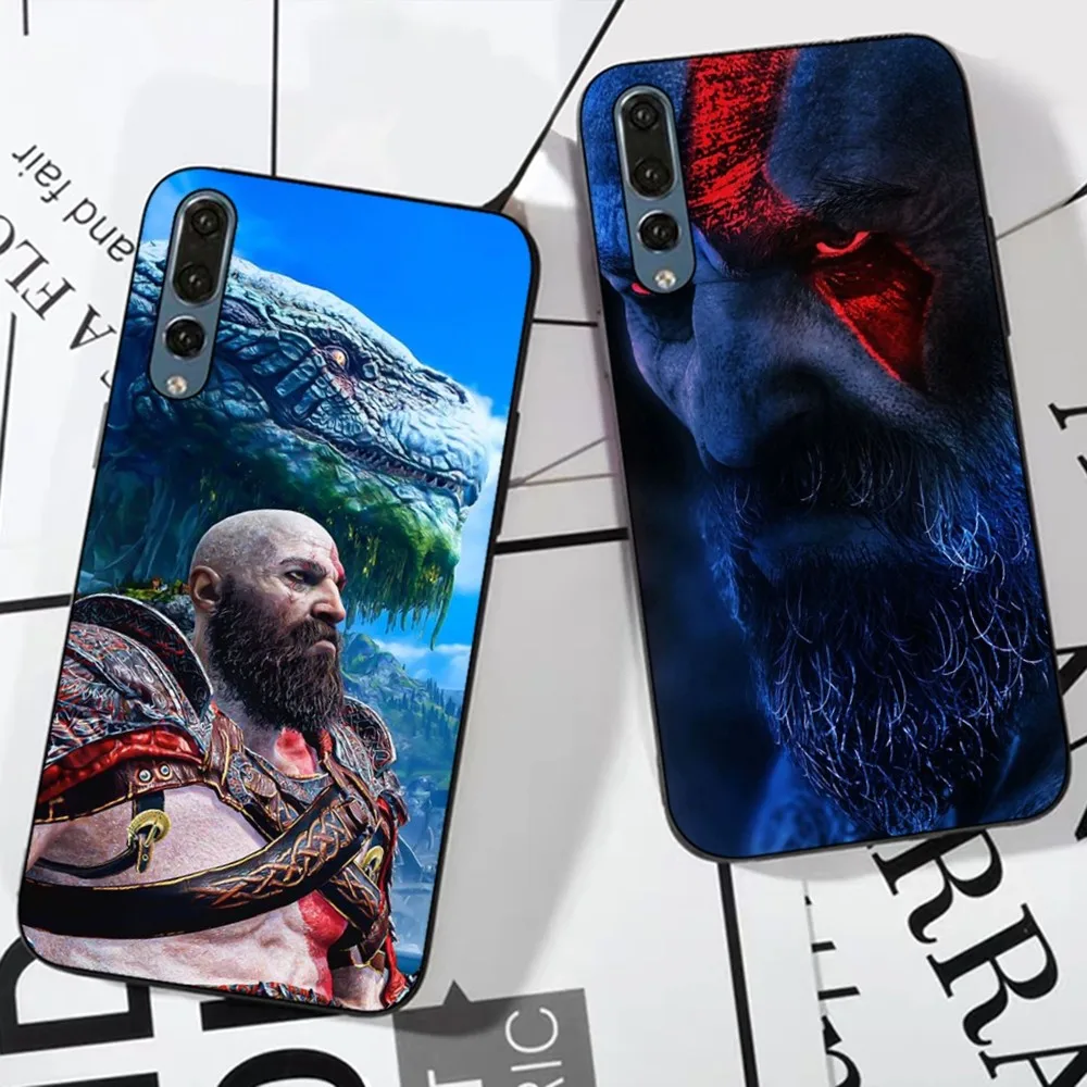 Kratos G-God Of W-War Phone Case For Huawei P 8 9 10 20 30 40 50 Pro Lite Psmart Honor 10 lite 70 Mate 20lite