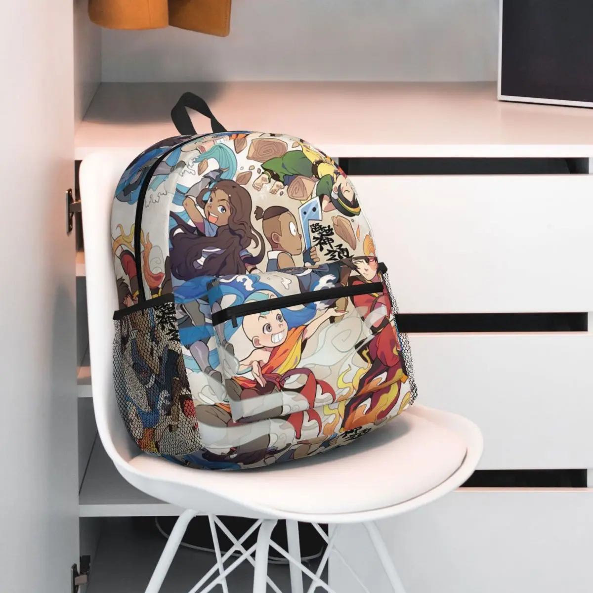 

Студенческий рюкзак «Аватар: Последний маг воздуха», школьная сумка, походный дорожный рюкзак для мальчиков и девочек, модная сумка для книг, сумки на плечо