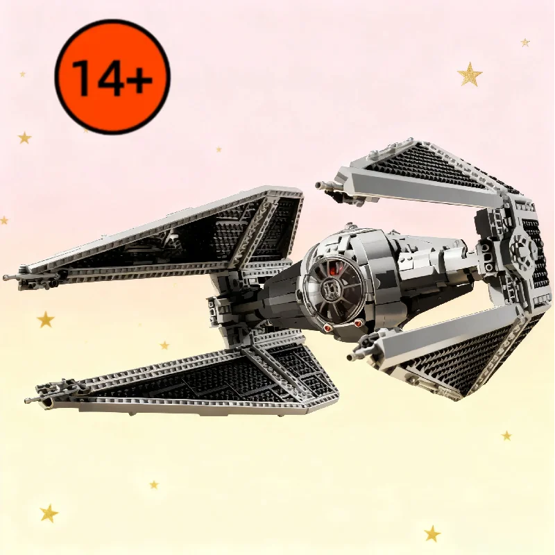 

1931 шт. TIE Interceptors космический корабль FIT 75382 строительные блоки Starfighter MOC сборка дисплей модели наборы рождественские подарки