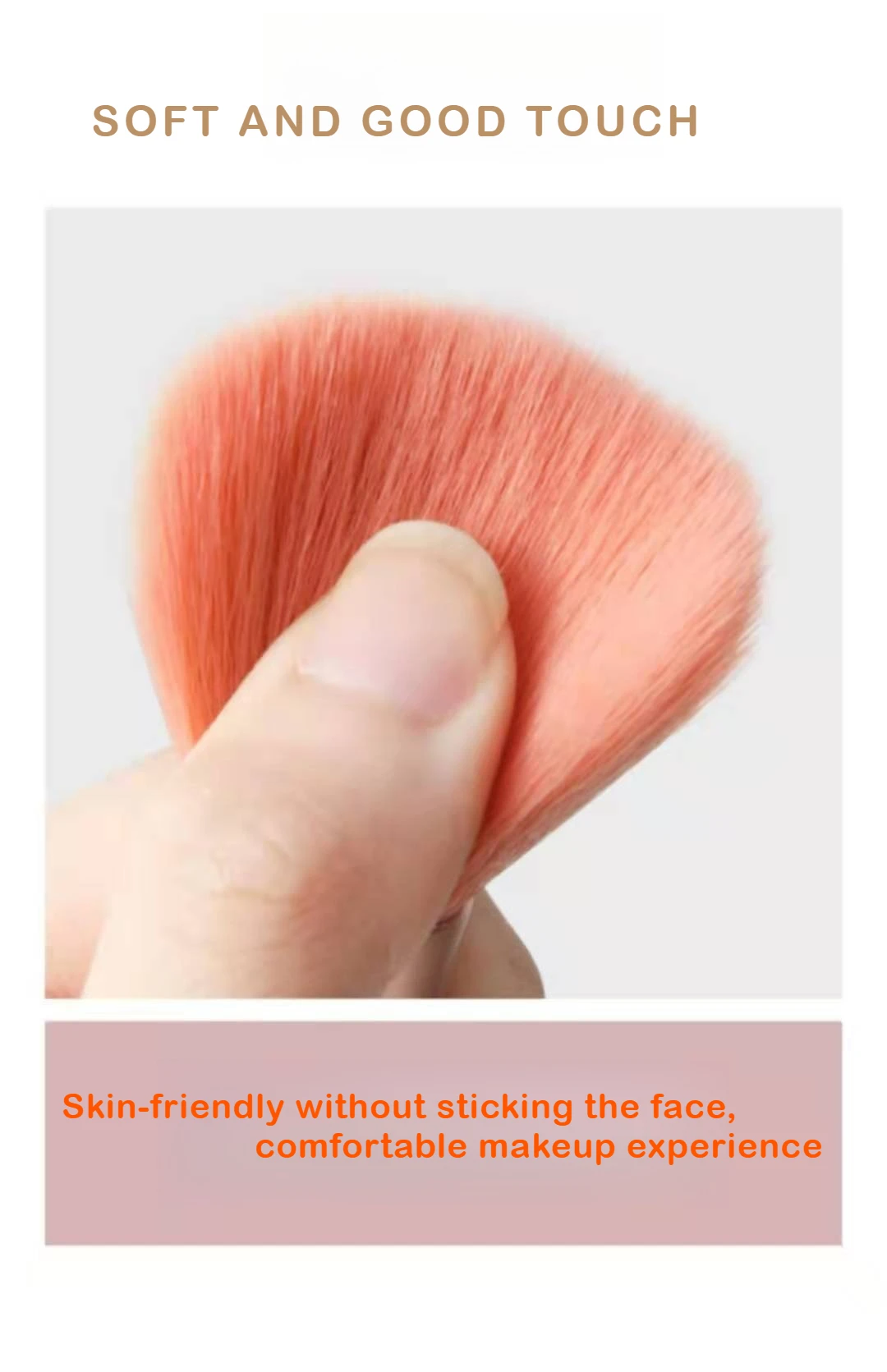 8 Uds. Cosméticos base colorete en polvo sombra de ojos mezcla brocha de maquillaje brochas de maquillaje suaves y esponjosas herramientas de belleza brochas de maquillaje