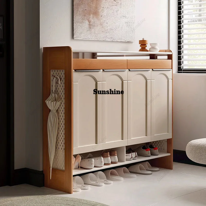 Zapatero Vertical, Organizador de Zapatos, Mueble de Almacenamiento Móvil para Sala de Estar, Exhibidor de Zapatos, Estante para Zapatos de Lujo, Mueble de Entrada
