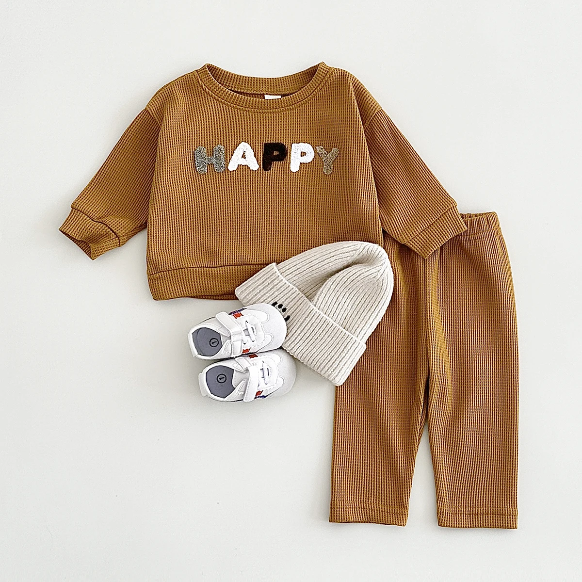 Ins Autumn Baby Clothes Cotton Infant Sets Spring Long-Sleeved Sweatshirts+Pants Baby Boys Clothes 2pcs Baby Girl Suit Outfits