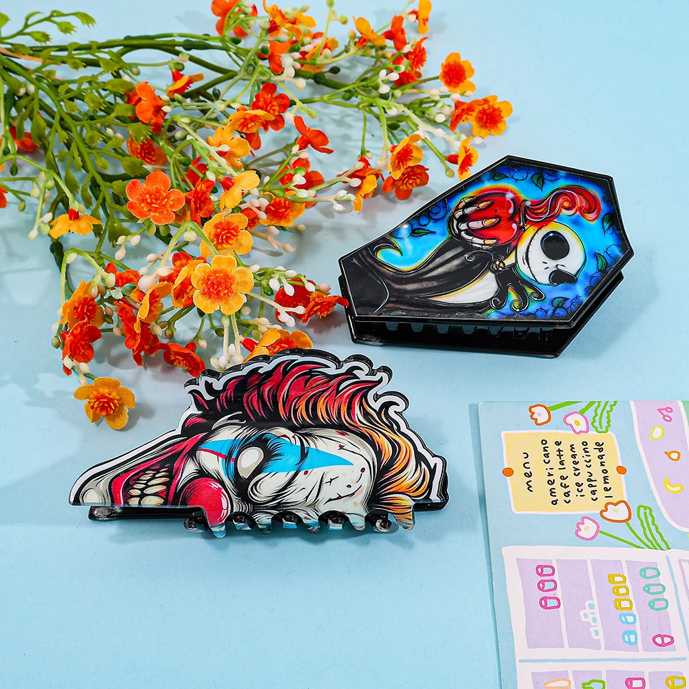 1 шт./2 шт. Коготь для волос с тематикой «Кошмар перед Рождеством Диснея».