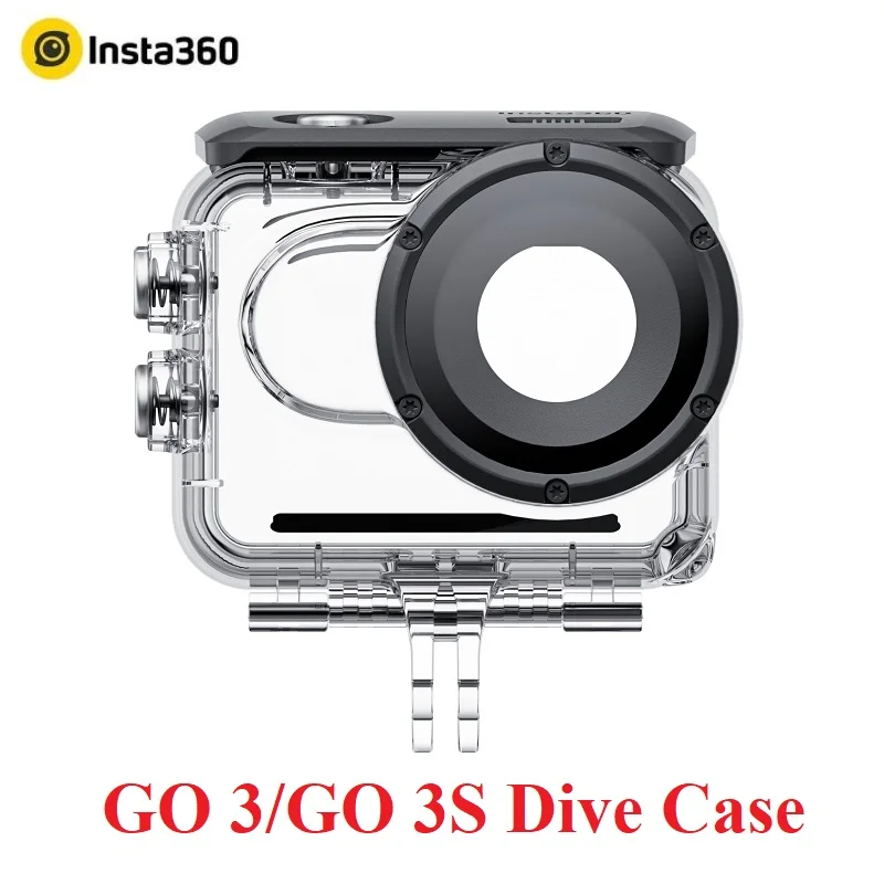 Insta360 GO 3S\GO 3  Dive Case 60m Waterproof Original Accessories For Insta 360 GO3\GO 3S