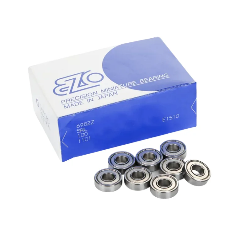 20pcs JAPAN EZO Bearing MR52/63/72/74/83/84/85/95/104/105/115/106/126/117/137/128/148ZZ Miniature Ball Bearings