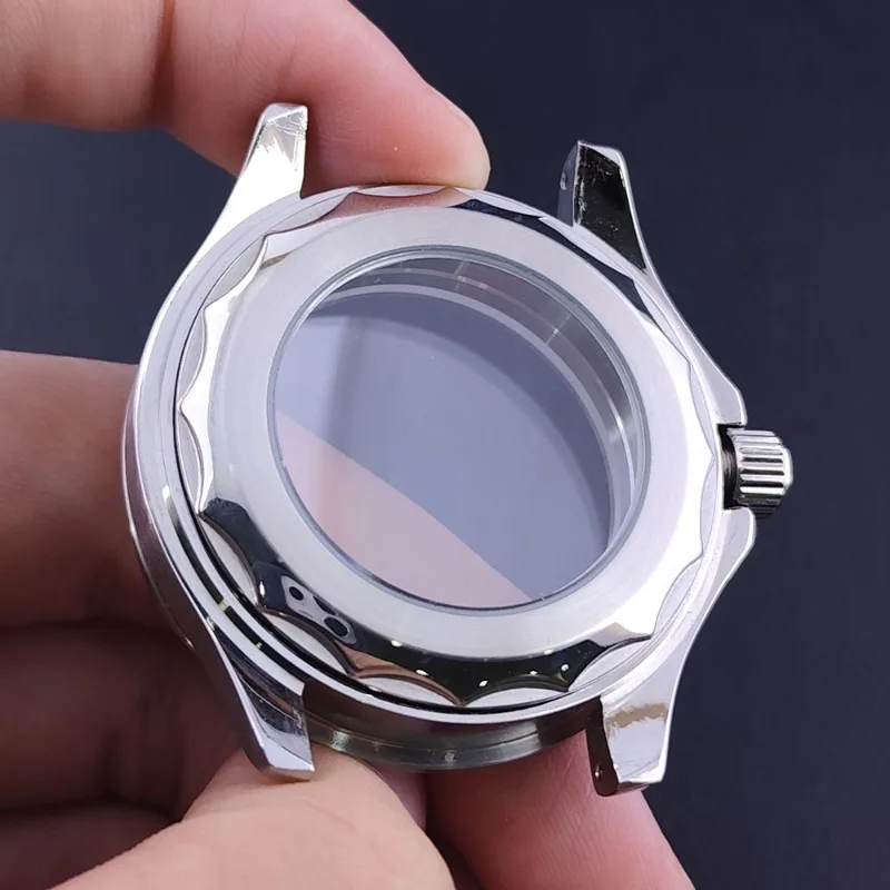 New 42MM NH35 Watch Case Stainless Steel Sapphire Waterproof Mechanical Haima 300 Suitable for NH36 Movement 38MM Ceramic Bezel