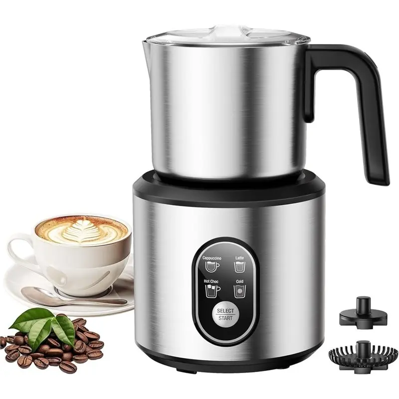 【NEW PRODUCTS TO BE RELEASED IN 2026 】Milk Frother And Steamer For Coffee, Lattes, Cappuccinos EU Plug