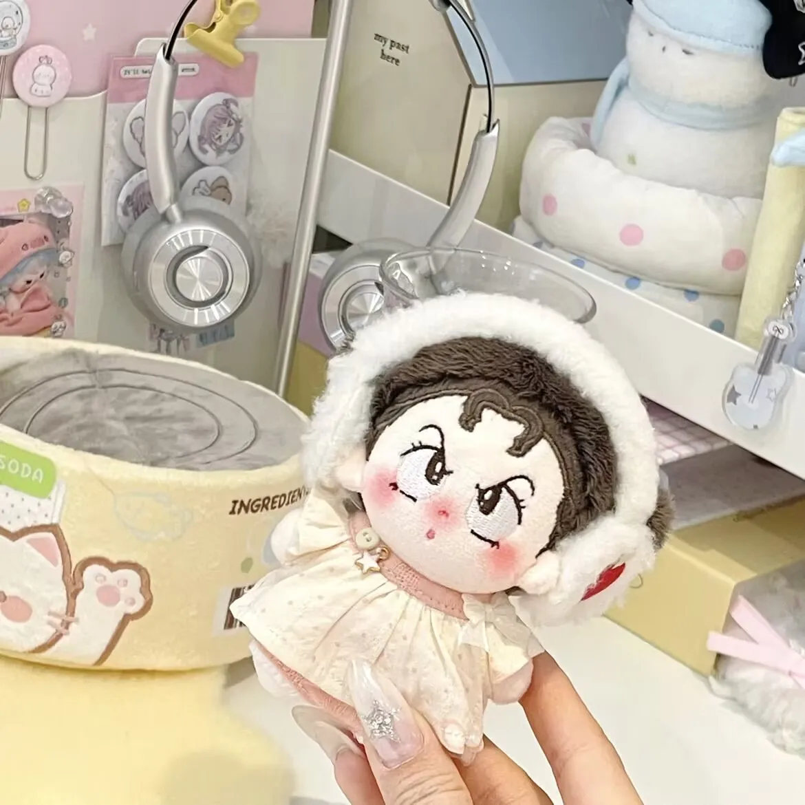 노 티 젤리 후후 시리즈 '리틀 낮잠 토끼' 10cm - 20cm 면 인형 드레스 세트 액세서리