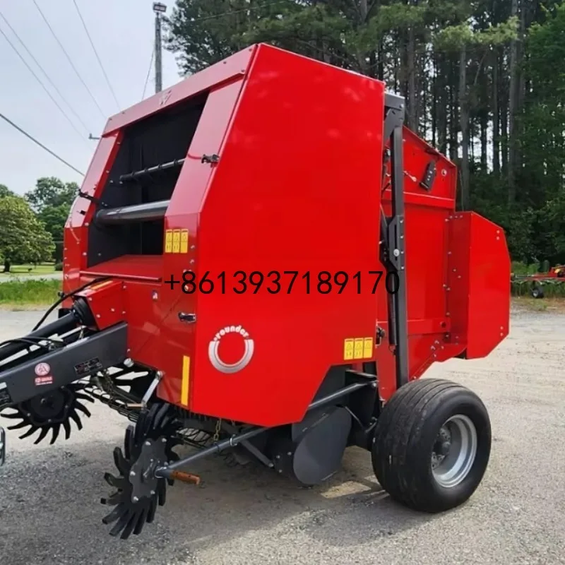 Best Selling Offer for Automatic Round Straw Hay Baler with High Standard Mini Hay Baler with CE Approval Now in Stock