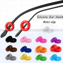 10 Colors Anti-slip Silicone Ear Grip Glasses Eyeglasses Leg Ear Hook Stopper Eyewear Accessories Temple Tip Eyewear Holder