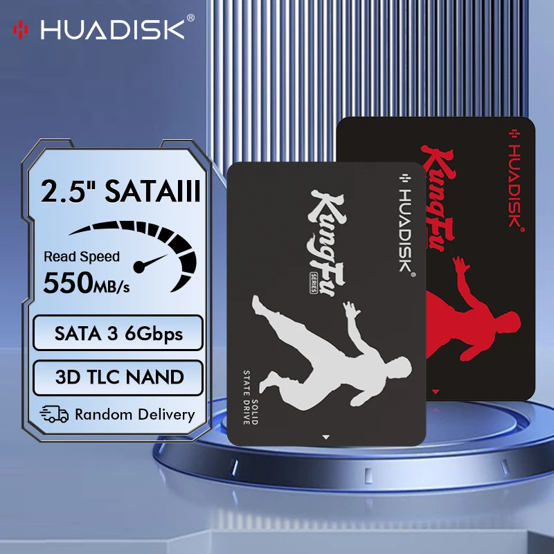 

HUADISK Sata3 Ssd Жесткий диск 2,5 дюйма 128 ГБ 256 ГБ 512 ГБ 1 ТБ 2 ТБ Внутренний жесткий диск для ноутбуков и настольных ПК