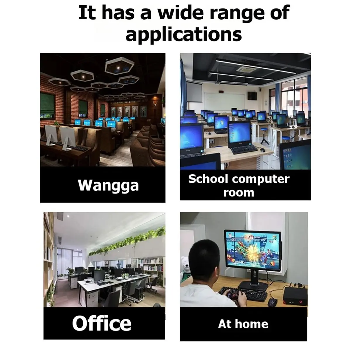 618 Mega Sale Desktop Computer Power Switches Power Supply Control Adapter Cable External PC Power Button Desktop Computer B