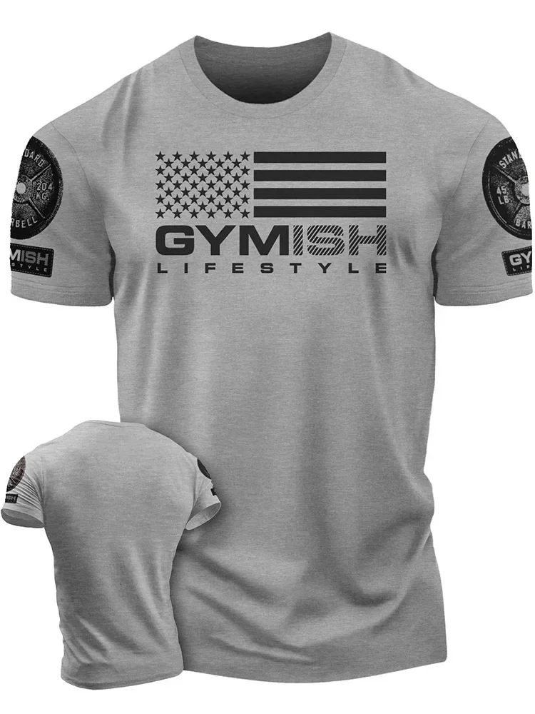Fashion New 3D Printed Recover Fully Workout T-Shirt Funny Gym T-Shirt High Quality Men's Short Sleeves Muscle Man Tough Guy Top