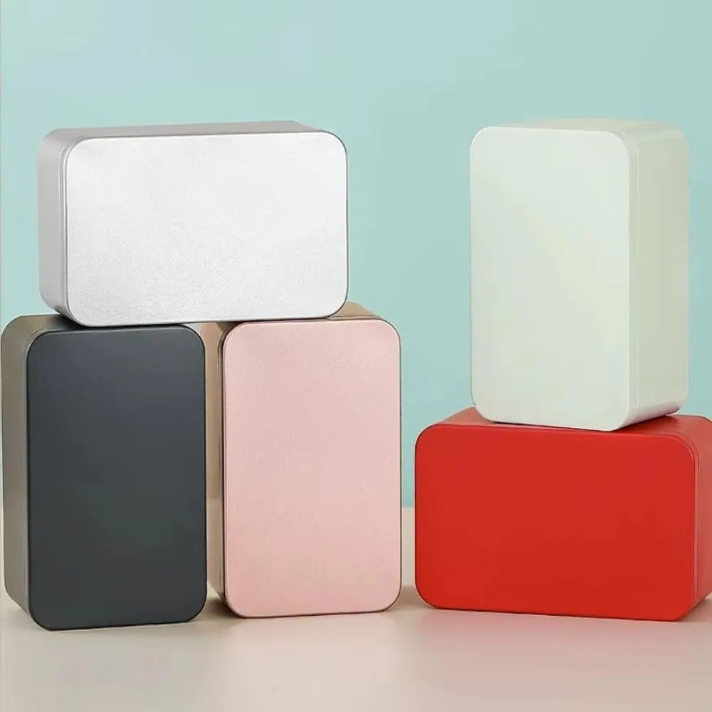 Tin Container Lid - New Solid Color Tin Box Tinplate