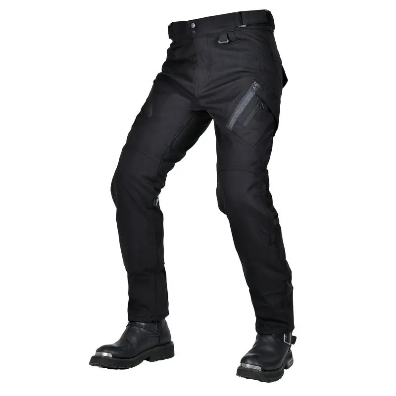 Couple Outfits Waterproof Windproof Motorcycle Riding Pants Anti-drop Motor Motorbike Pants Elastic High-waisted All-season