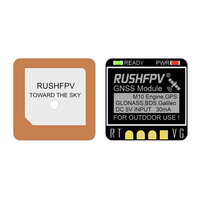 RUSHFPV GNSS MINI M10 UBX NMEA Dual Protocol GPS Module Built-in Ceramic Antenna for RC Airplane FPV Long Range DIY Parts